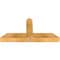 Ekena Millwork Portland Rough Sawn Timber Gable Bracket, Western Red Cedar, 36"W x 18"H x 4"D x 4"F, 12/12 Pitch GBW036X18X0404POR00RWR - alternate 3